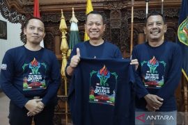 Perkenalkan logo HUT, Pemkab Kudus mengadopsi seni ukir untuk promosikan gebyok