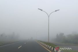 Kabut selimuti kawasan Kabupaten Banjar