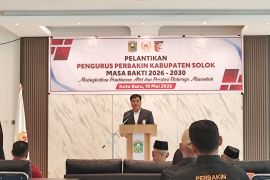 Pelantikan Pengurus Persatuan Menembak Indonesia (Perbakin) Kabupaten Solok masa bakti 2026--2030