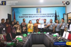 Kemenkum Sumut fasilitasi harmonisasi enam Ranperbup Tapanuli Tengah