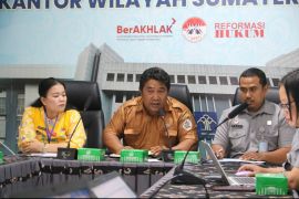 Kemenkum Sumut fasilitasi harmonisasi enam Ranperbup Tapanuli Tengah