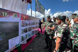Pangdam tinjau lokasi pembangunan Brigif dan Yonif TP di Ponorogo