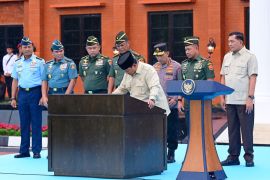 Presiden Prabowo Museum dan Perpustakaan Seskoad di Bandung