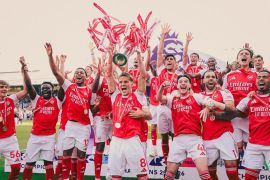 Arsenal FC menang 2-1 atas Crystal Palace FC jelang final Liga Champions