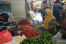 Disdag dan Satgas Pangan Madiun pantau harga bahan pokok relatif stabil