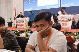 Pecatur Novendra Priasmoro puncaki klasemen sementara JAPFA FIDE Rated