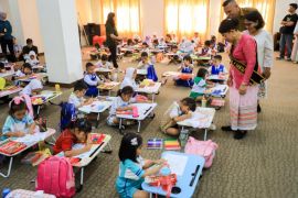 Lomba mewarnai PAUD digelar lagi, kali ini Dinas Pendidikan Siantar