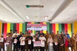 Bantuan stimulan penyintas banjir  Aceh Utara tahap II cair