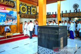 Lapas Boalemo praktik manasik haji bagi warga binaan pemasyarakatan