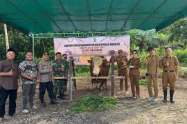 Pemkot Singkawang salurkan sapi kurban bantuan Presiden Prabowo