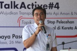 Gelar wicara di Stasiun Surabaya Pasarturi