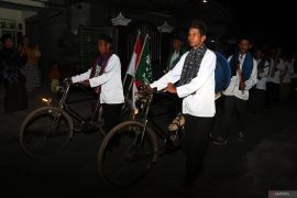 Pawai takbir keliling di Blitar