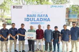 Pelindo berbagi qurban, salurkan 19 Sapi dan 13 Kambing di Banjarmasin