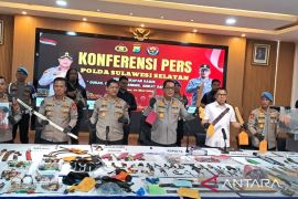 Polda Sulsel tangkap 176 tersangka kriminal selama Mei 2026
