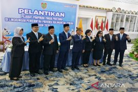 Gubernur Kalteng lantik enam pejabat tinggi pratama