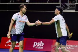 Fajar/Fikri ke perempat final Singapore Open 2026