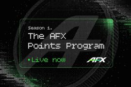 AFX Luncurkan Program Mainnet Points untuk Apresiasi Trader, Penyedia Likuiditas, dan Komunitas