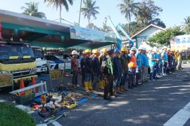 PLN UP3 Payakumbuh gelar apel siaga dan peralatan untuk pastikan keandalan listrik jelang Idul Adha 1447 H