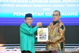 Pemkot Padang kembali raih opini WTP dari BPK RI untuk LKPD 2025