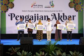 Bank Jateng Syariah perkuat sinergi  umat dan ekonomi syariah di Milad ke-18