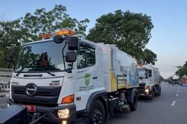 Truk penyapu jalan efektif bersihkan debu di Batam