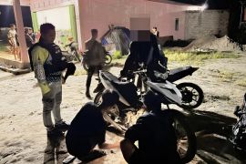 Polisi tindak pelaku balap liar gunakan knalpot brong di Gunung Mas
