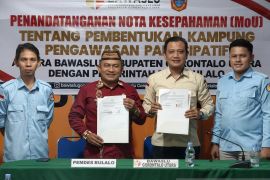 Bawaslu Gorontalo Utara bentuk Kampung Pengawasan di Bulalo