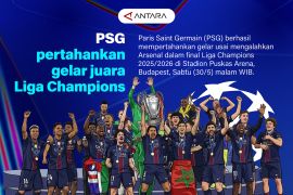 PSG pertahankan gelar juara Liga Champions