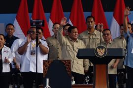 Depan ribuan buruh, Prabowo: Pengesahan UU PPRT pertama dalam sejarah
