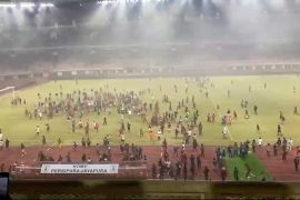 Polisi tetapkan sembilan tersangka kericuhan Persipura VS Adhyaksa FC