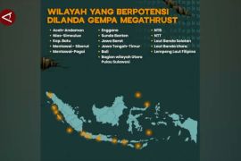 Kajian geologi soroti potensi megathrust di selatan Jawa