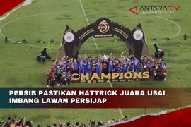 Persib pastikan hattrick juara usai imbang lawan Persijap