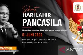 Firman Yusi : Rayakan Hari Lahir Pancasila punya makna luas