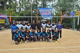 Partai Demokrat Agam gelar turnamen bola voli hibur masyarakat terdampak bencana hidrometeorologi