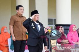 Bupati Padang Lawas pimpin upacara hari lahir Pancasila tahun 2026