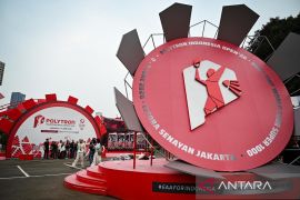 Istora bersolek sambut Polytron Indonesia Open 2026