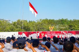 PT Timah gelar upacara Hari Lahir Pancasila serentak