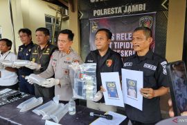 Polresta Jambi gagalkan 47.872 ekor benih lobster