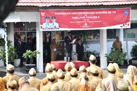 Bupati HSS pimpin upacara peringatan Harkitnas dan Hari Lahir Pancasila