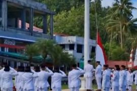 Sitaro peringati tiga momentum bersejarah dalam satu upacara