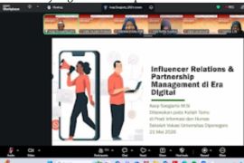 SV Undip gelar Kuliah Umum "Transformasi Praktik Public Relations di Era Digital"