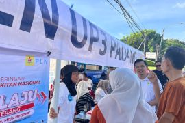 PLN UP3 Padang hadir lebih dekat dengan pelanggan, promo tambah daya diskon 50 persen semarakkan CFD Kota Padang