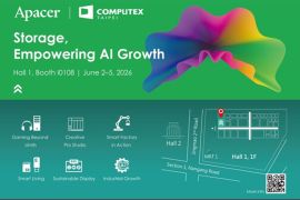 Apacer Showcases Edge AI Storage Power at COMPUTEX 2026