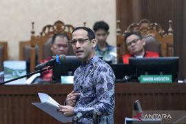 Nadiem sedih atas narasi "penjahat kerah putih" atas dirinya