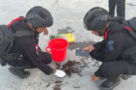 Tim penjinak bom temukan mortir dan amunisi aktif peninggalan PD II di Biak