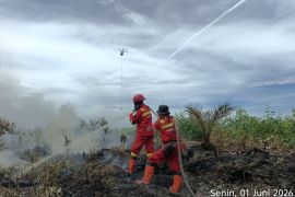 Karhutla meluas, Riau kembali terima tambahan dukungan satu helikopter "water bombing"