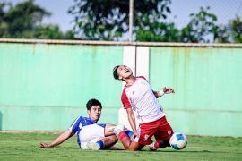 Persika bermain imbang 1-1 lawan Persebi di Liga 4