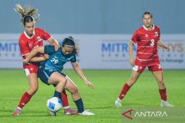 Timnas Sepakbola Putri Indonesia dikalahkan Singapura