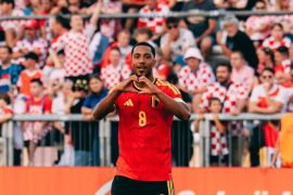 Laga persahabatan, Belgia kalahkan Kroasia 2-0