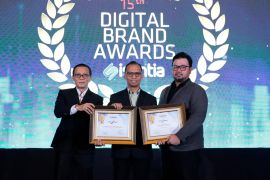Bank Nagari raih dua penghargaan pada Infobank-Isentia Digital Brand Awards